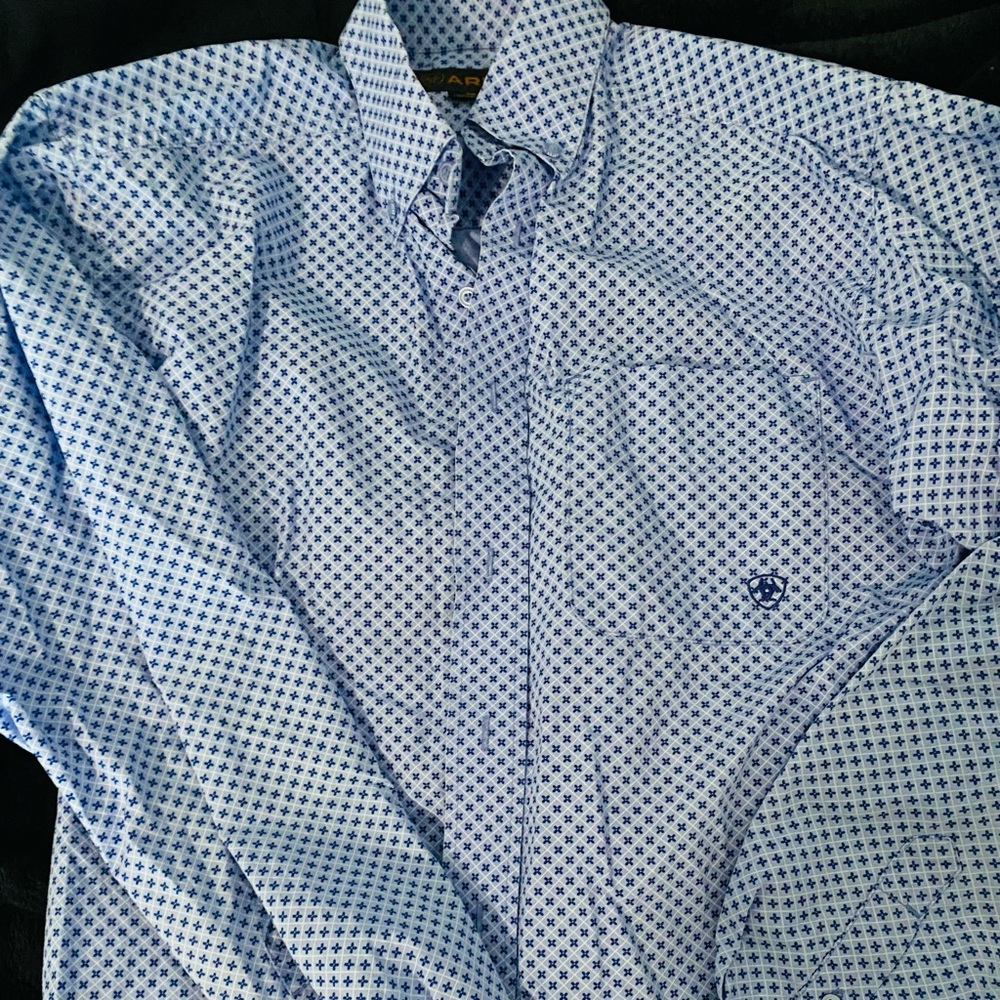 Mens Ariat long sleeve shirt